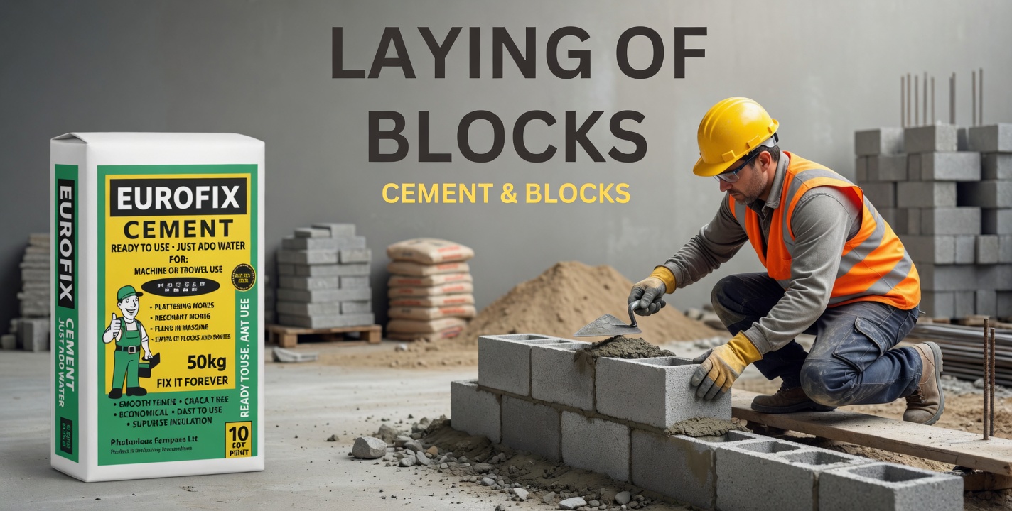 Laying of Blocks